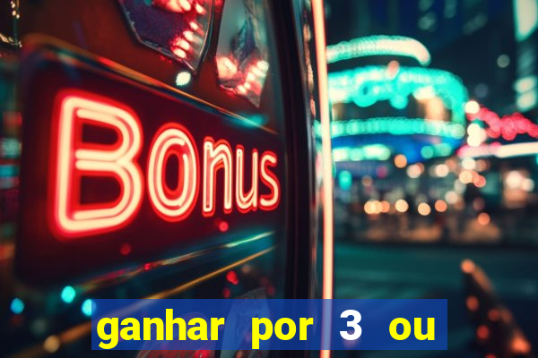 ganhar por 3 ou mais gols betano